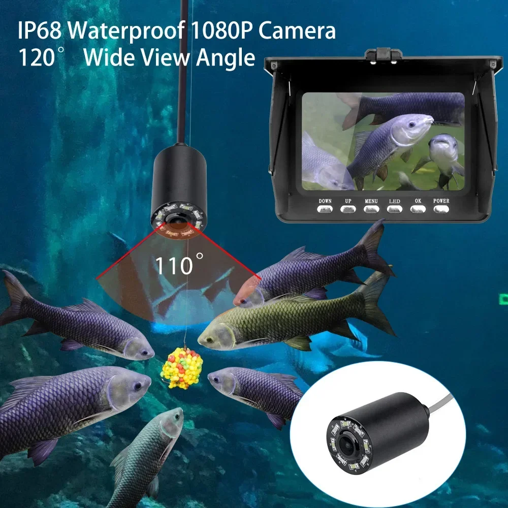 Fish Finder 5.0 Inch LCD Displ - Fish Finder Cable บทวิจารณ์และราคา