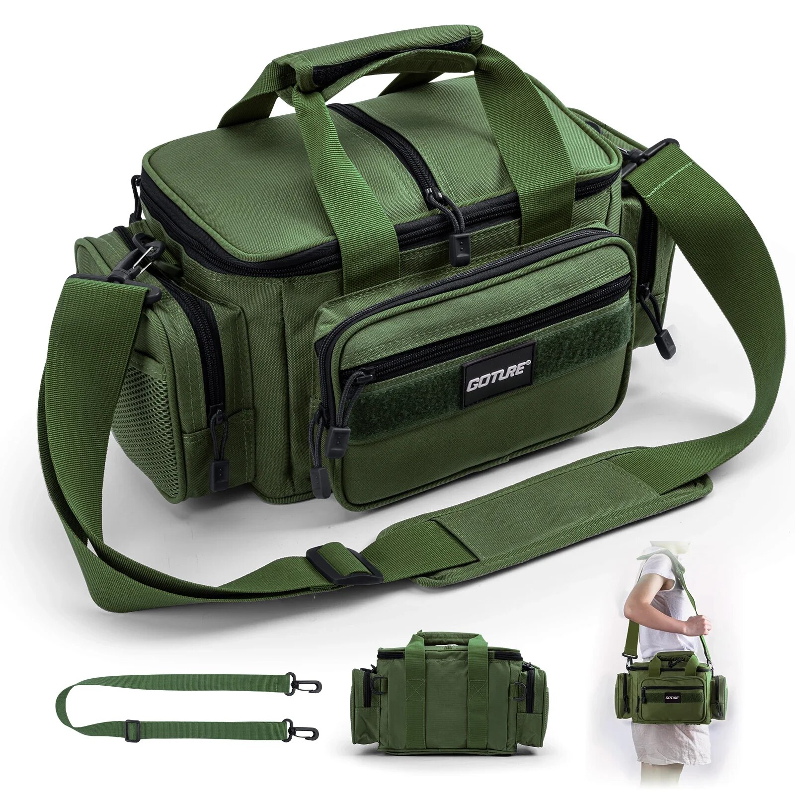 Goture Fishing Tackle Bags 38* - Fish Finder Case บทวิจารณ์และราคา