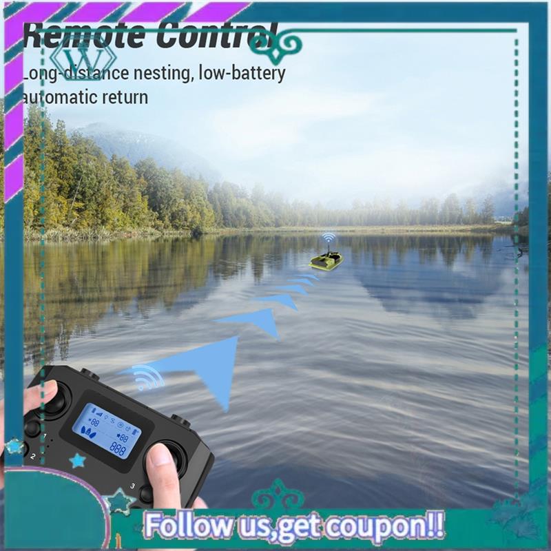 A75Q-Fishing Bait Boat Remote  - Fishing Gps บทวิจารณ์และราคา