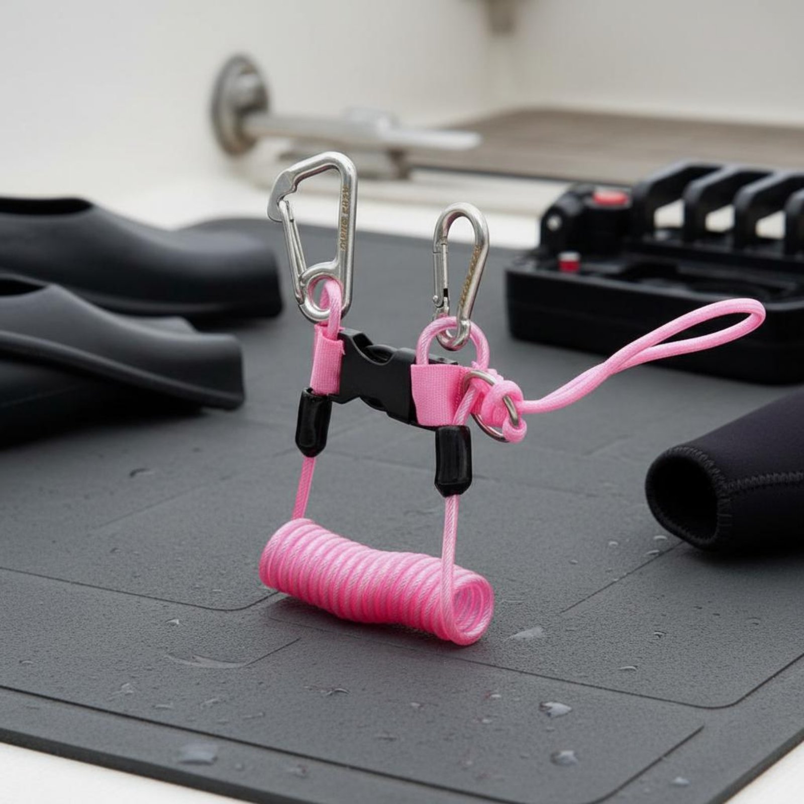 Underwater Diving Coil Lanyard - Underwater Camera บทวิจารณ์และราคา