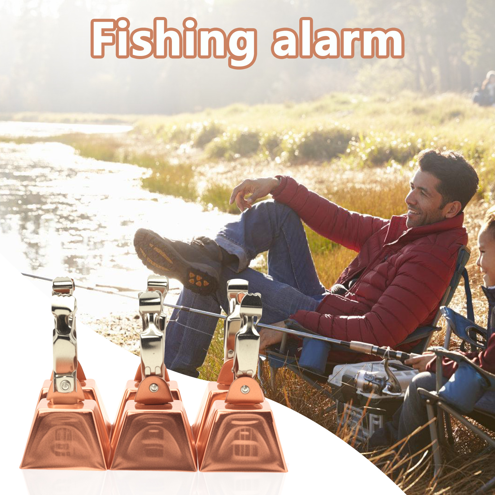 Fishing Bell Alarm Stainless S - Bite Alarm บทวิจารณ์และราคา