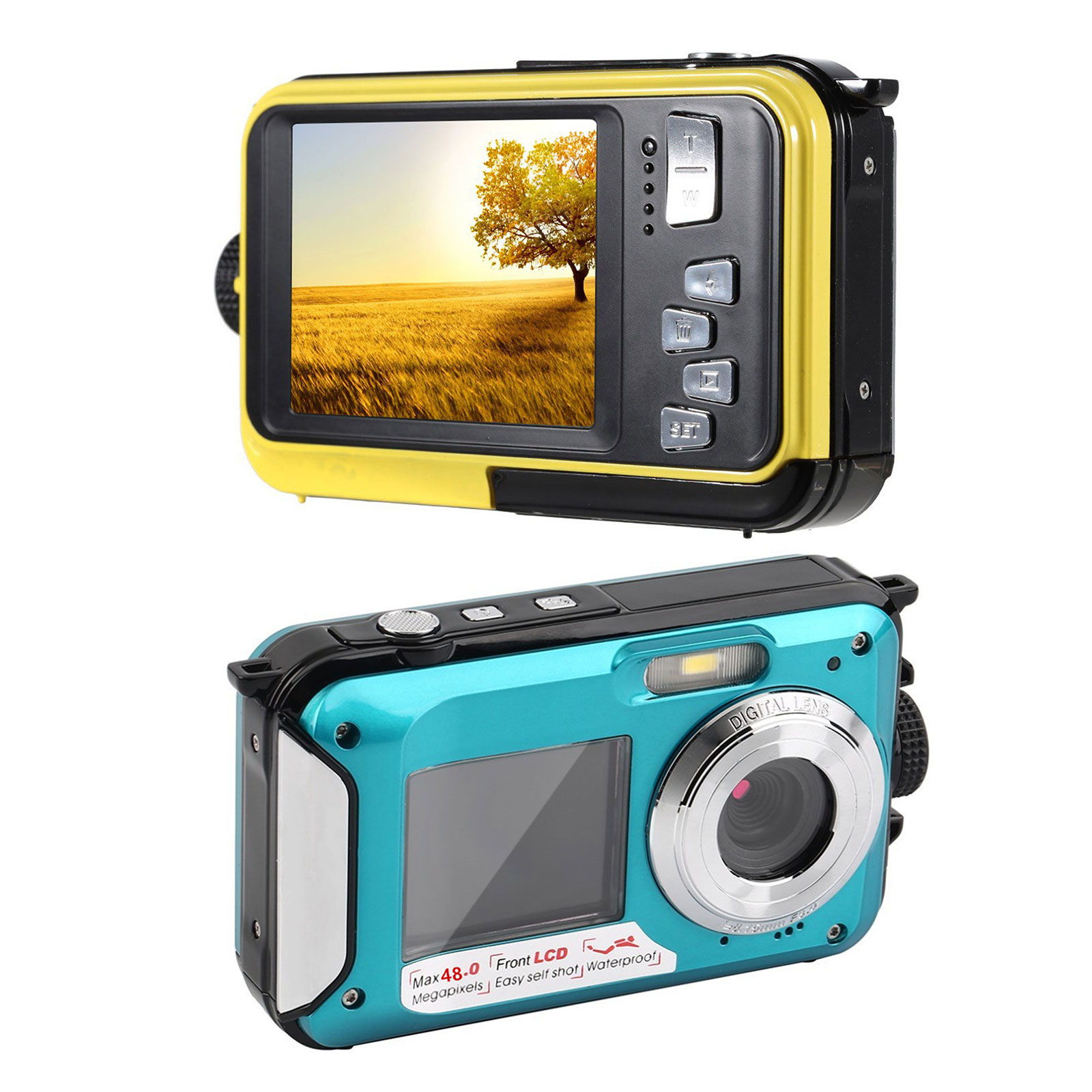 Underwater Camera Dual Screens - Underwater Camera บทวิจารณ์และราคา