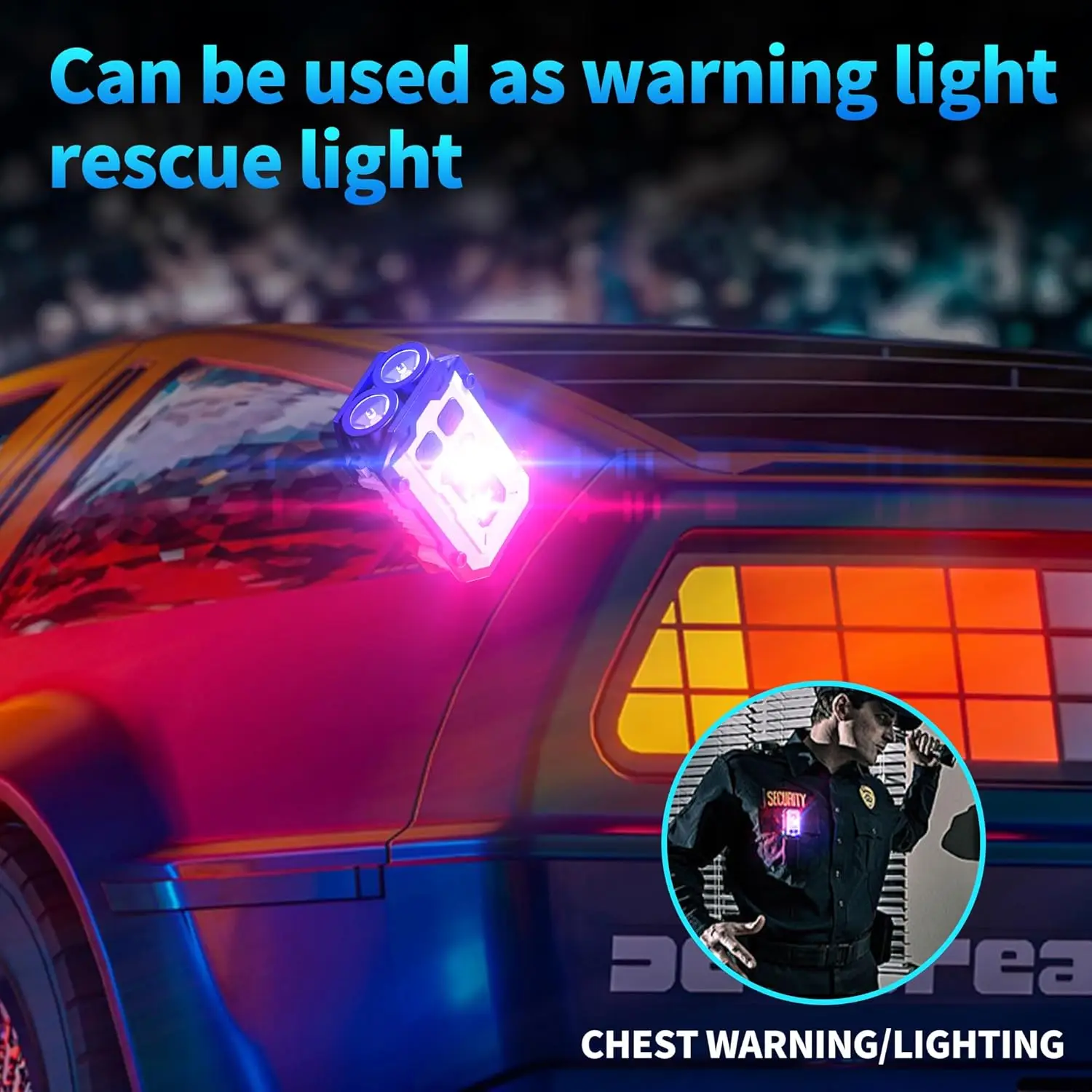 Clip-On Flashlight Rechargeabl - Fishing Light บทวิจารณ์และราคา