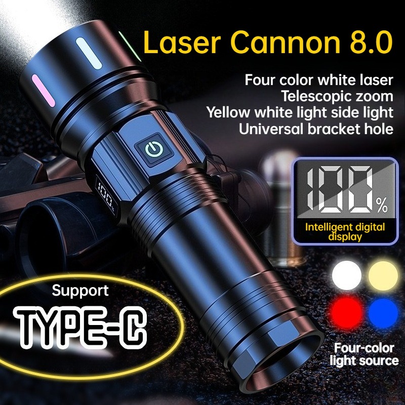 Strong Light LED Flashlight Te - Fishing Light บทวิจารณ์และราคา