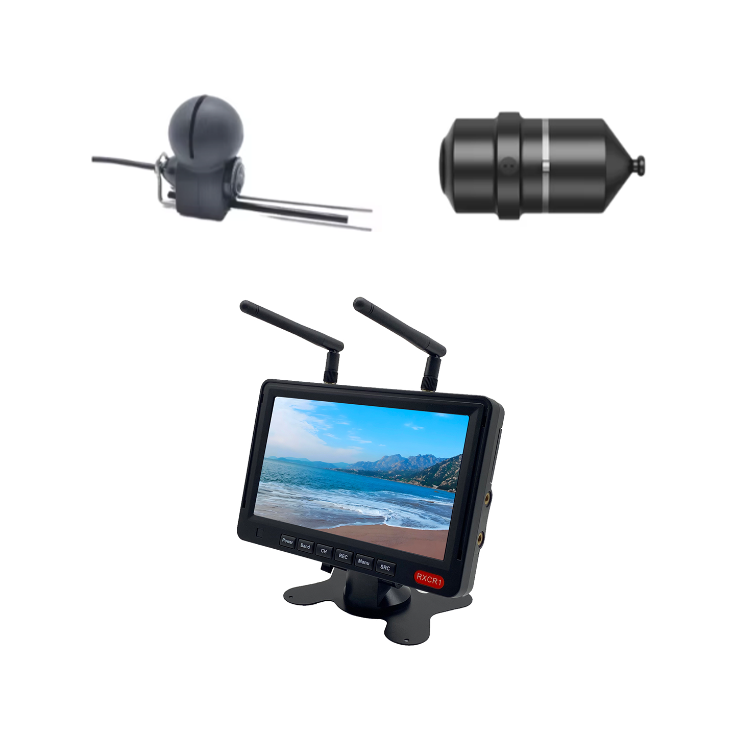 2W image transmission wireless - Underwater Camera บทวิจารณ์และราคา