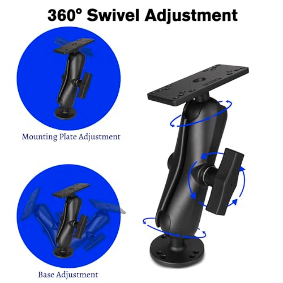 Kayak/boat fish finder mount:  - Fish Finder Mount บทวิจารณ์และราคา