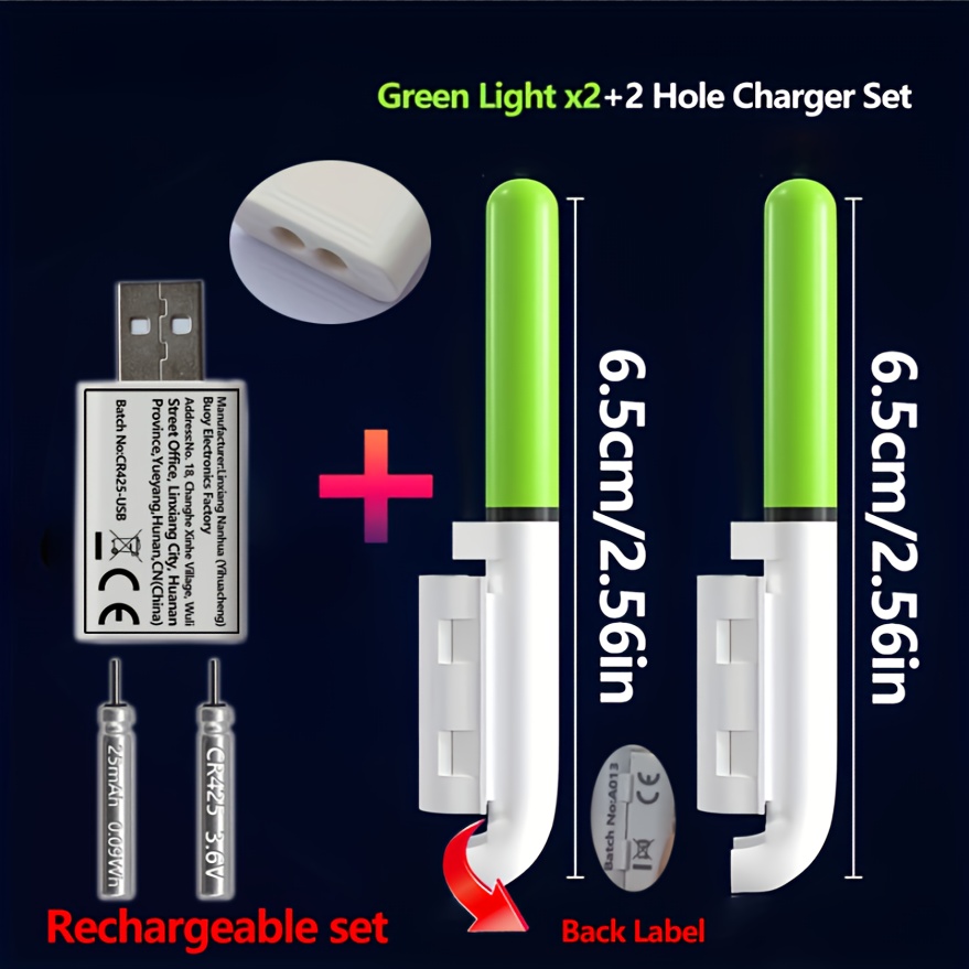 Fishing 5-Piece Set (2 Rod Tip - Fish Finder Charger บทวิจารณ์และราคา