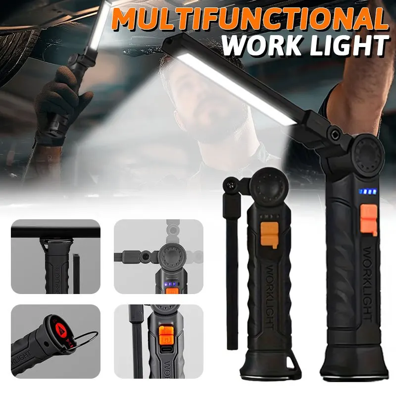Rechargeable Magnetic Work Lig - Fishing Light บทวิจารณ์และราคา