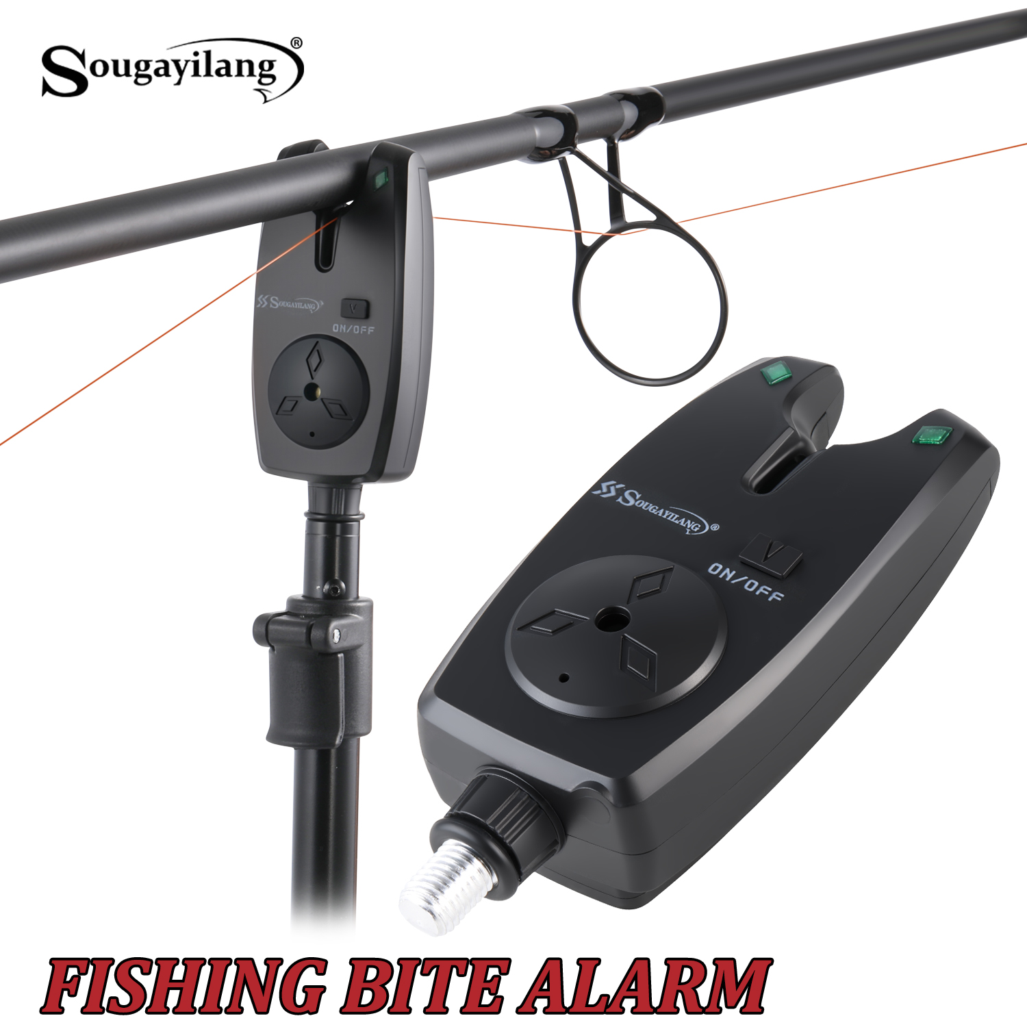 Sougayilang Fishing Bite Alarm - Bite Indicator บทวิจารณ์และราคา