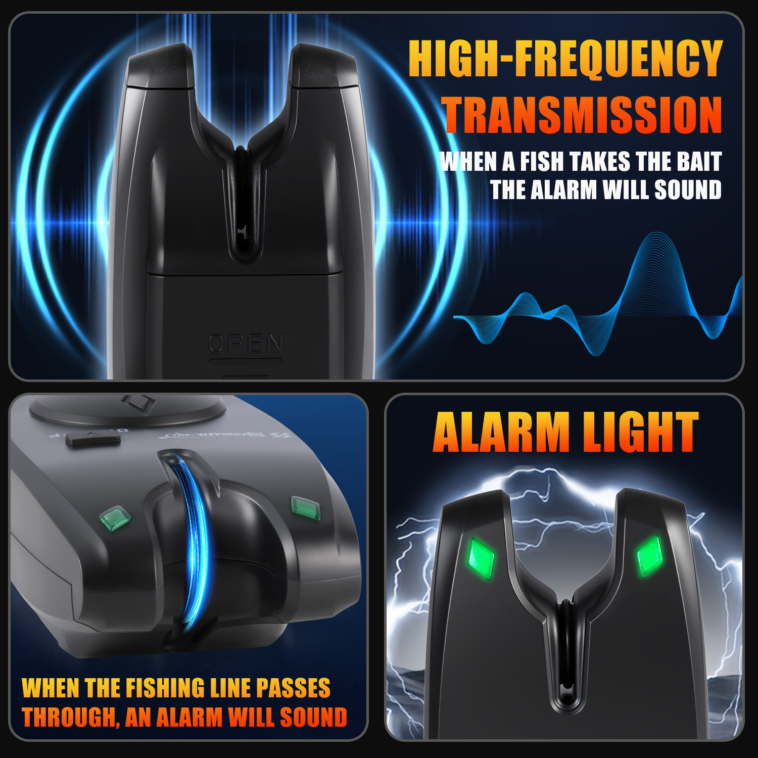 Sougayilang Fishing Bite Alarm - Bite Indicator บทวิจารณ์และราคา