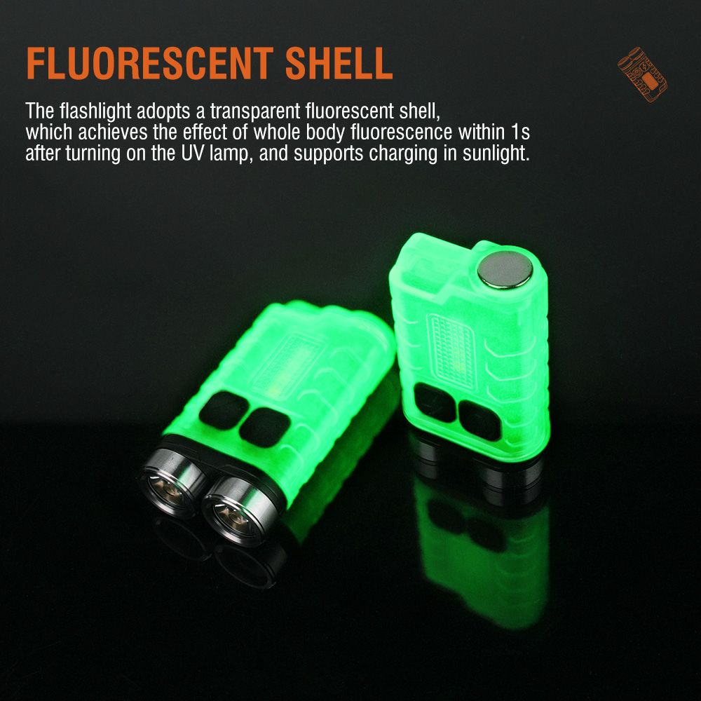 V3 EDC Flashlight Mini Keychai - Fishing Light บทวิจารณ์และราคา