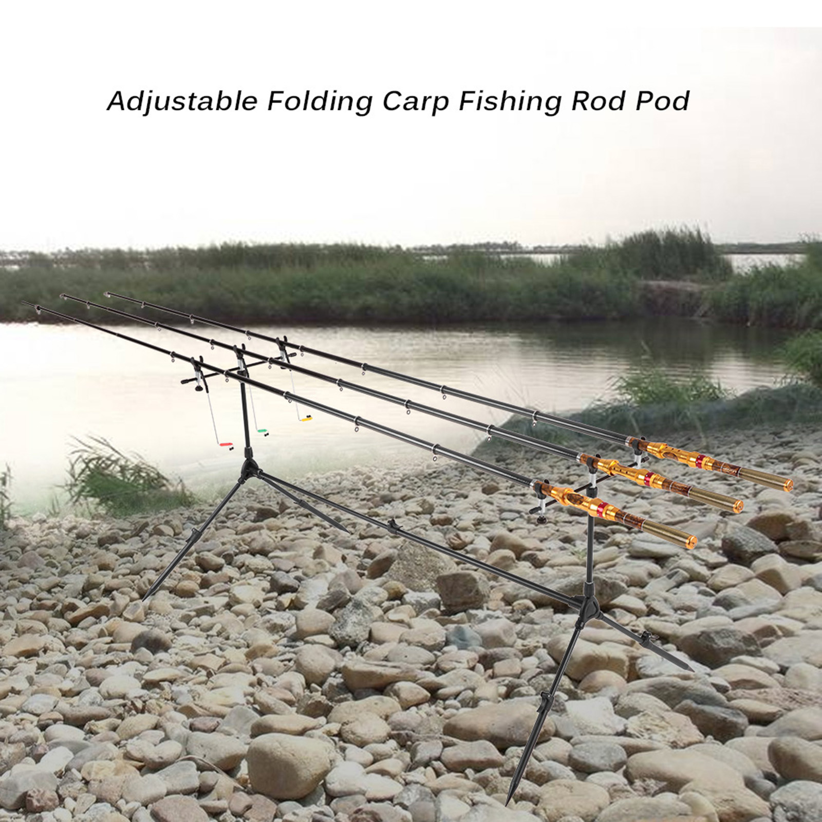 Lixada 3-in-1 Fishing Rod Pod  - Bite Alarm บทวิจารณ์และราคา