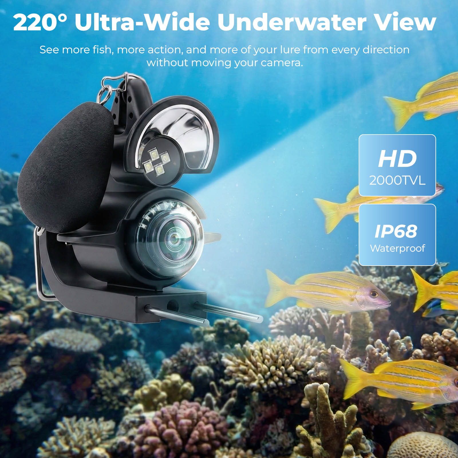 Portable Underwater Visual Fis - Fish Finder Portable บทวิจารณ์และราคา