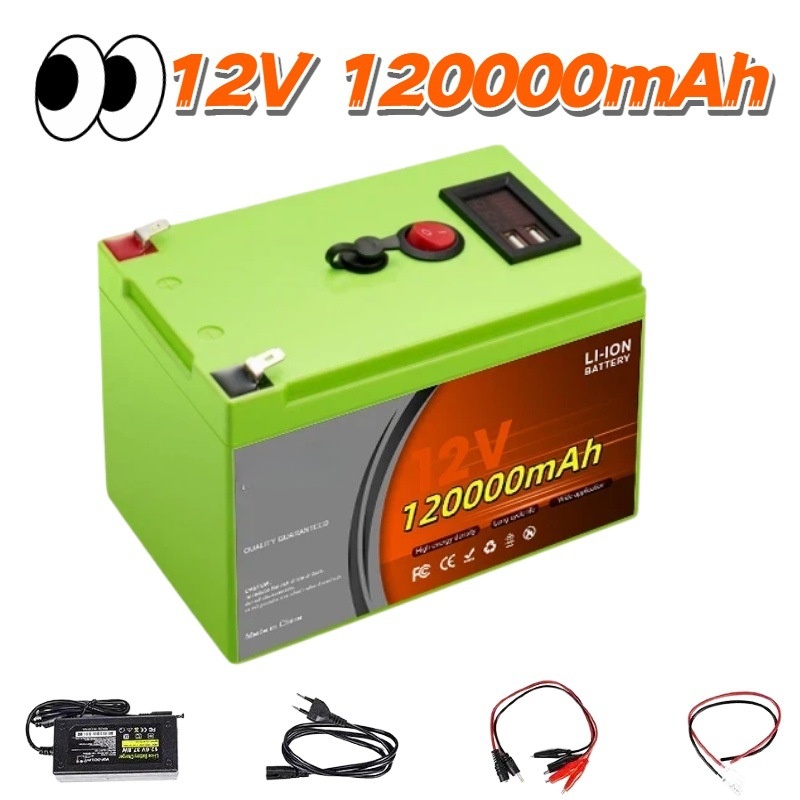 LiFePO4 12V 200Ah Rechargeable - Fish Finder Charger บทวิจารณ์และราคา