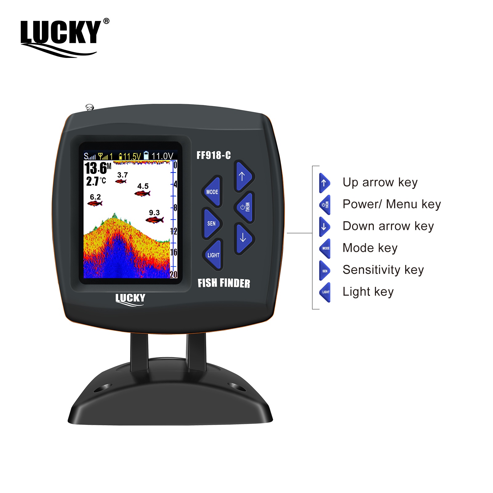 Lucky FF918 Wireless Remote Co - Fish Finder Cable บทวิจารณ์และราคา