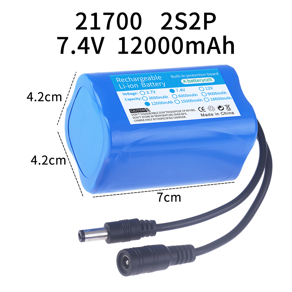 7.4V battery 3000mah/6000mah/9 - Fish Finder Charger บทวิจารณ์และราคา