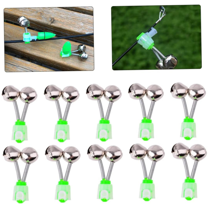 50-5PCS Double Bells Fishing I - Bite Alarm บทวิจารณ์และราคา