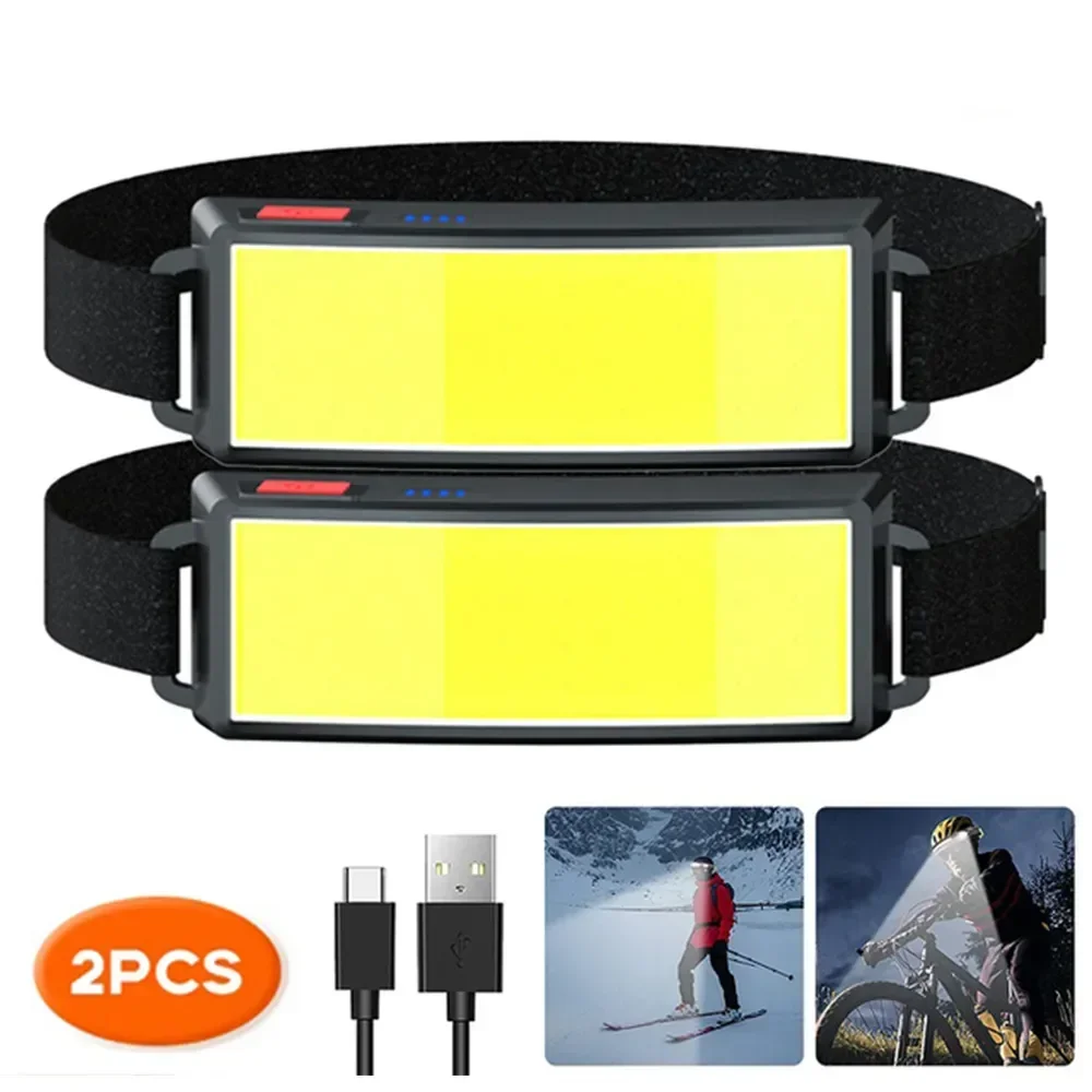 COB Portable LED Headlights Ou - Fish Finder Battery บทวิจารณ์และราคา