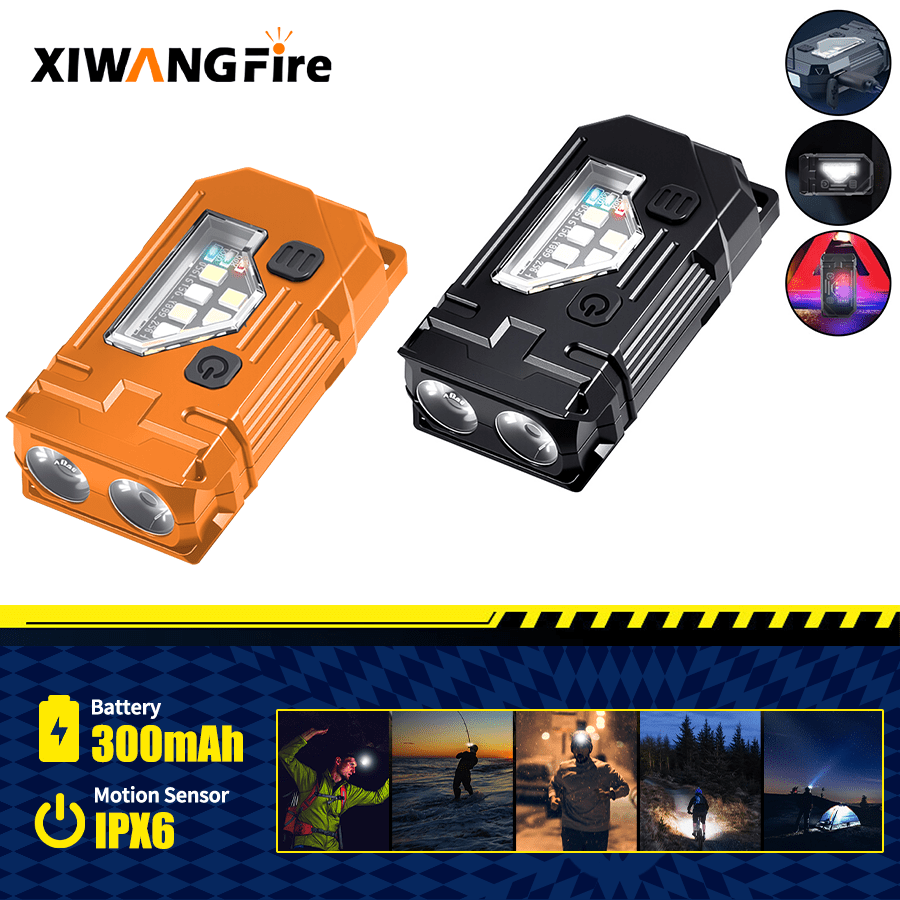 Mini Keychain EDC Flashlight - - Fishing Light บทวิจารณ์และราคา