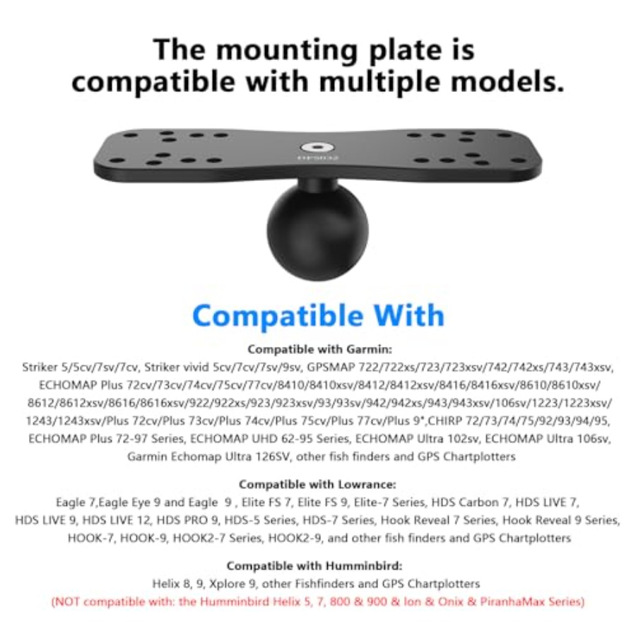 Aluminum Alloy Fish Finder Mou - Fish Finder Mount บทวิจารณ์และราคา