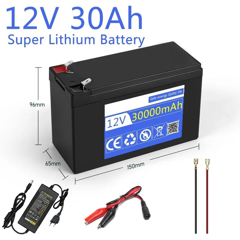 12V 30Ah Lithium 18650 Deep Cy - Fish Finder Charger บทวิจารณ์และราคา