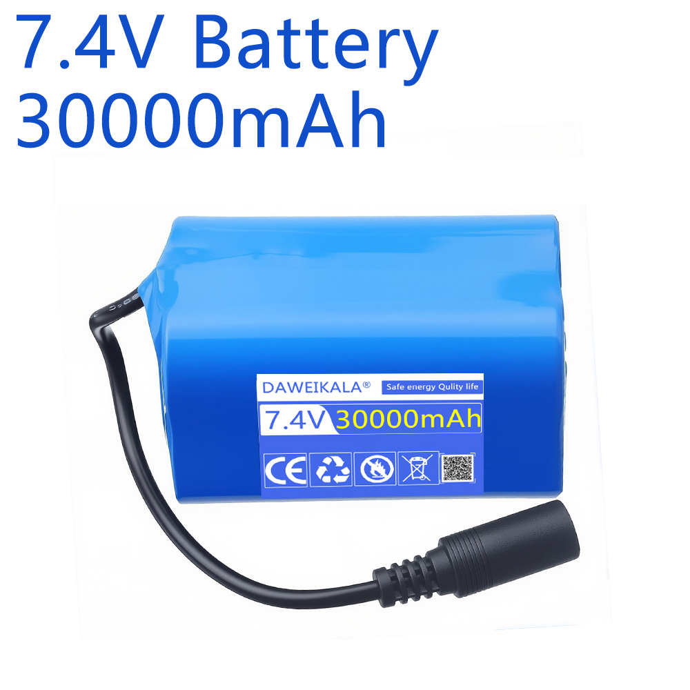 7.4V 30000mAh Battery with USB - Fish Finder Charger บทวิจารณ์และราคา