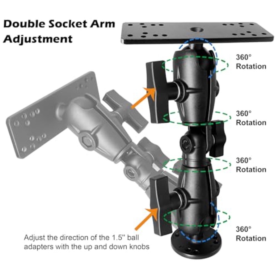 Boat/Kayak/Fishing Ball Fish F - Fish Finder Mount บทวิจารณ์และราคา