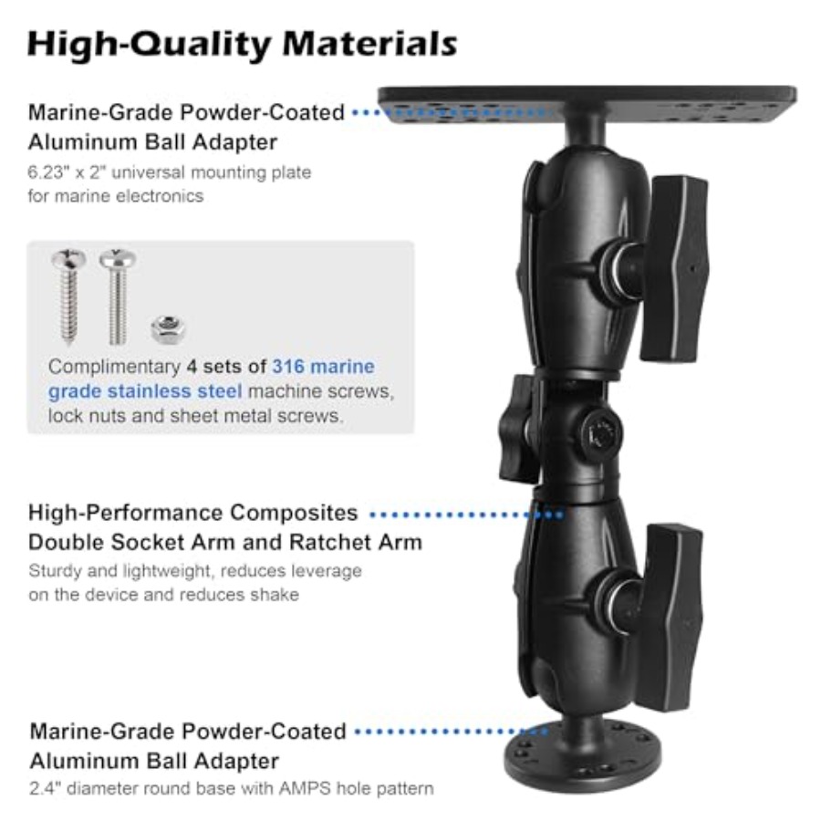 Boat/Kayak/Fishing Ball Fish F - Fish Finder Mount บทวิจารณ์และราคา