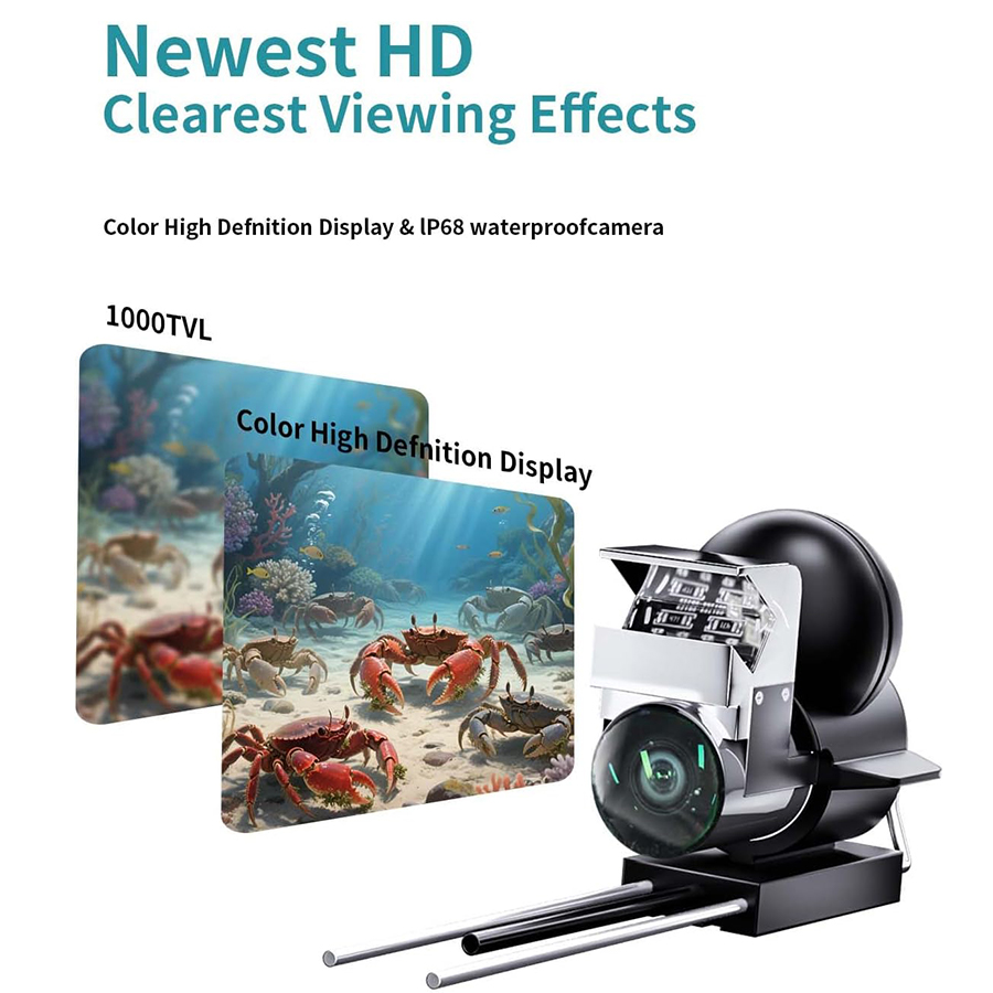 FOURQ Handheld 1080P 4.3'' LCD - Fish Finder Portable บทวิจารณ์และราคา