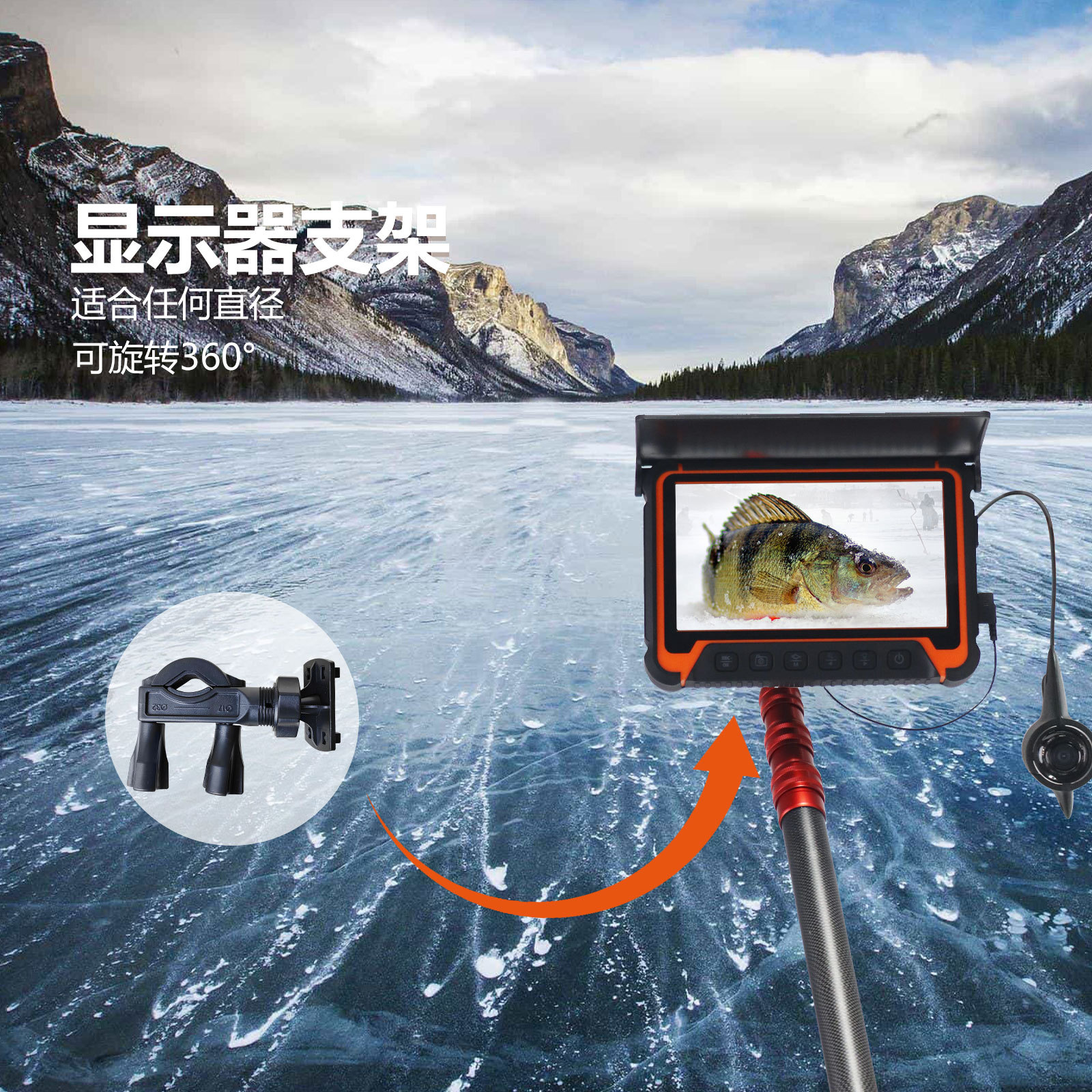 5Inch IPS Screen Underwater 15 - Fishing Camera บทวิจารณ์และราคา