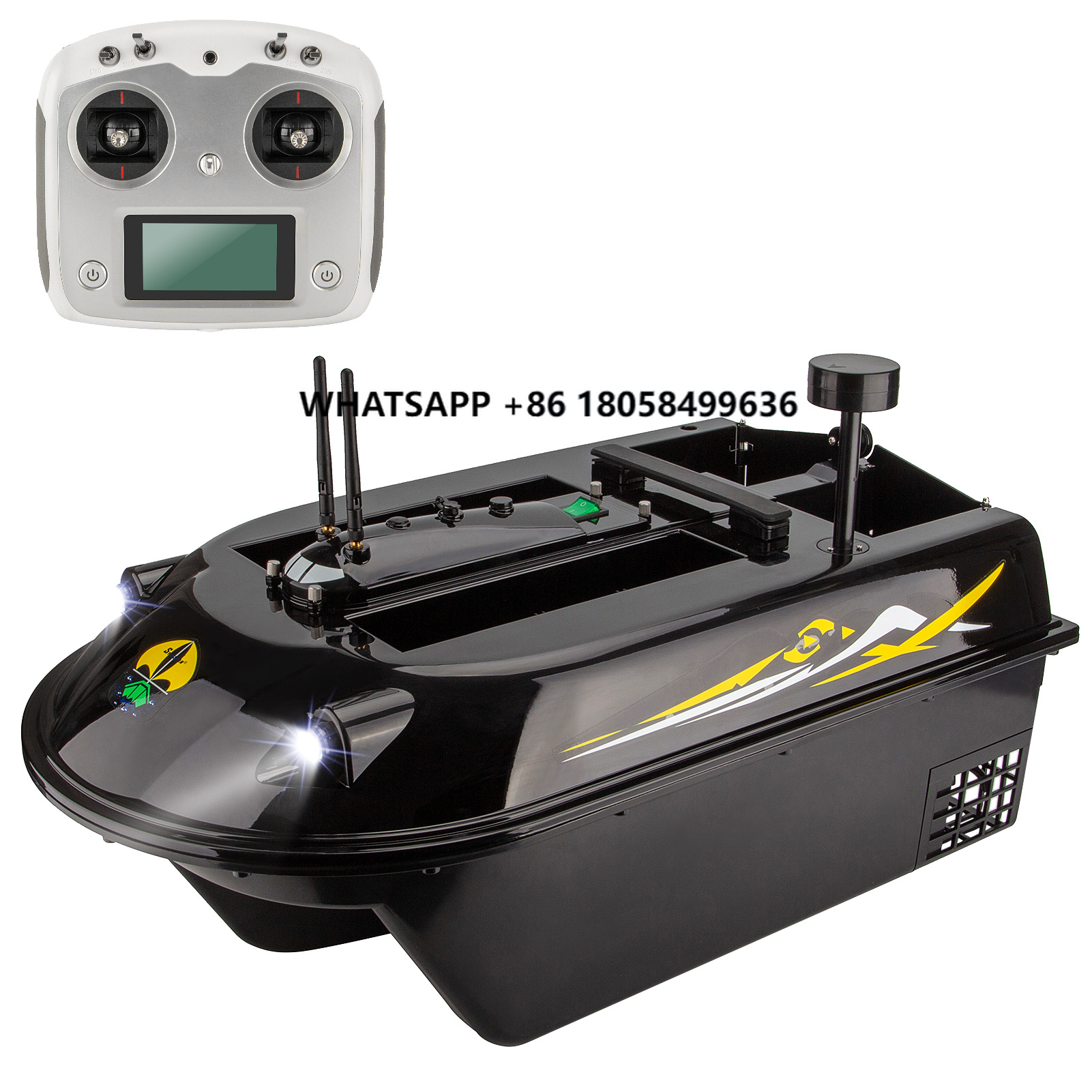 GPS RC Fish Bait Boat 8kg Load - Fishing Gps บทวิจารณ์และราคา