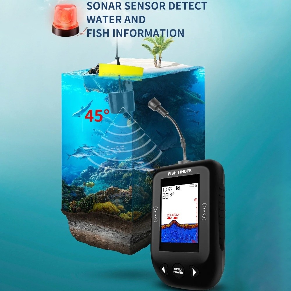 45 Degrees XF03 Fish Finders 1 - Fish Finder Portable บทวิจารณ์และราคา