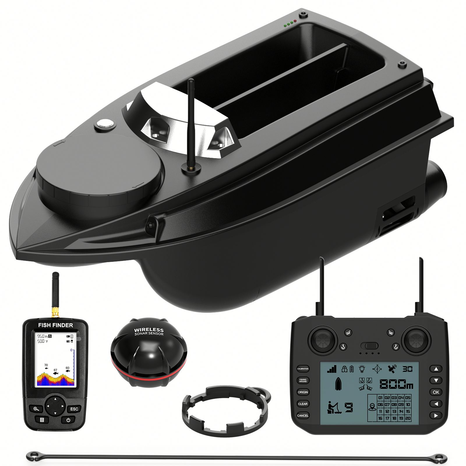 2024 Flytec New V030 RC Fishin - Fish Finder Gps บทวิจารณ์และราคา
