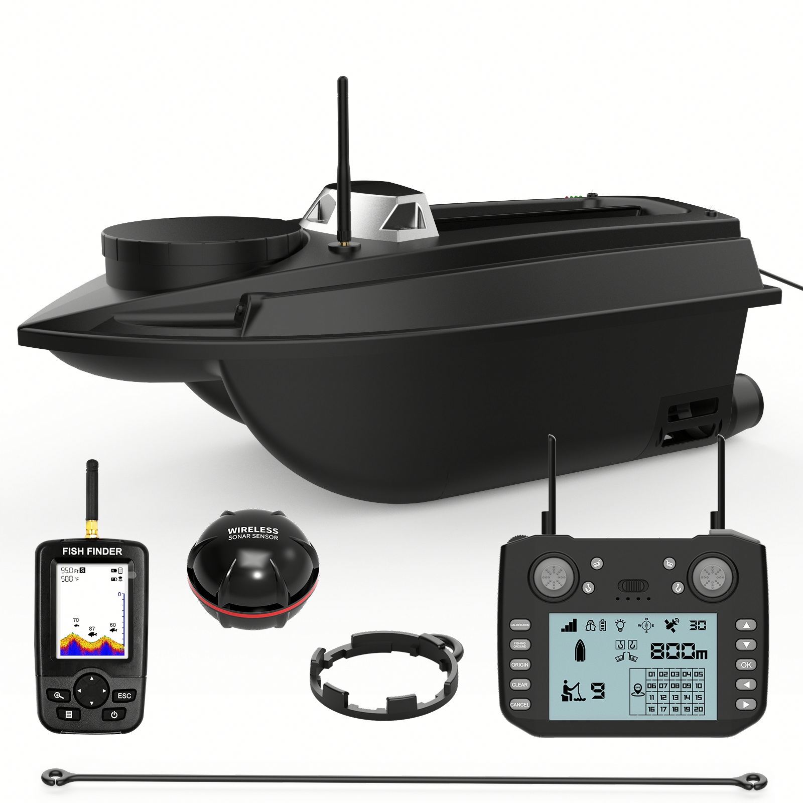 2024 Flytec New V030 RC Fishin - Fish Finder Gps บทวิจารณ์และราคา