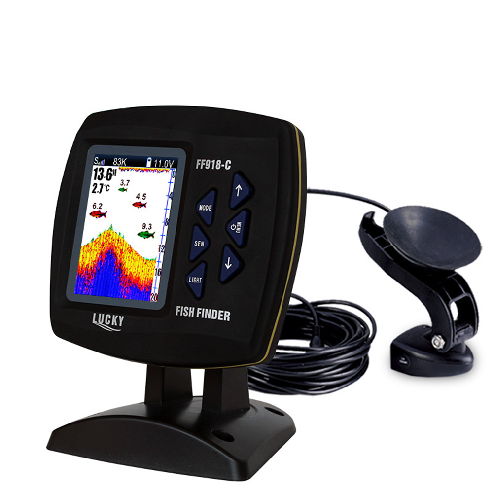 FF918-C100DS Color Screen Wire - Fish Finder Gps บทวิจารณ์และราคา