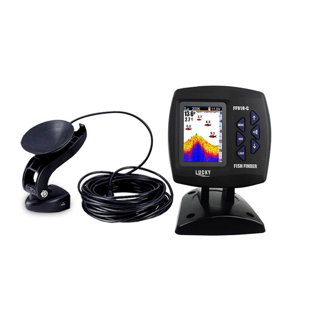 FF918-C100DS Color Screen Wire - Fish Finder Gps บทวิจารณ์และราคา