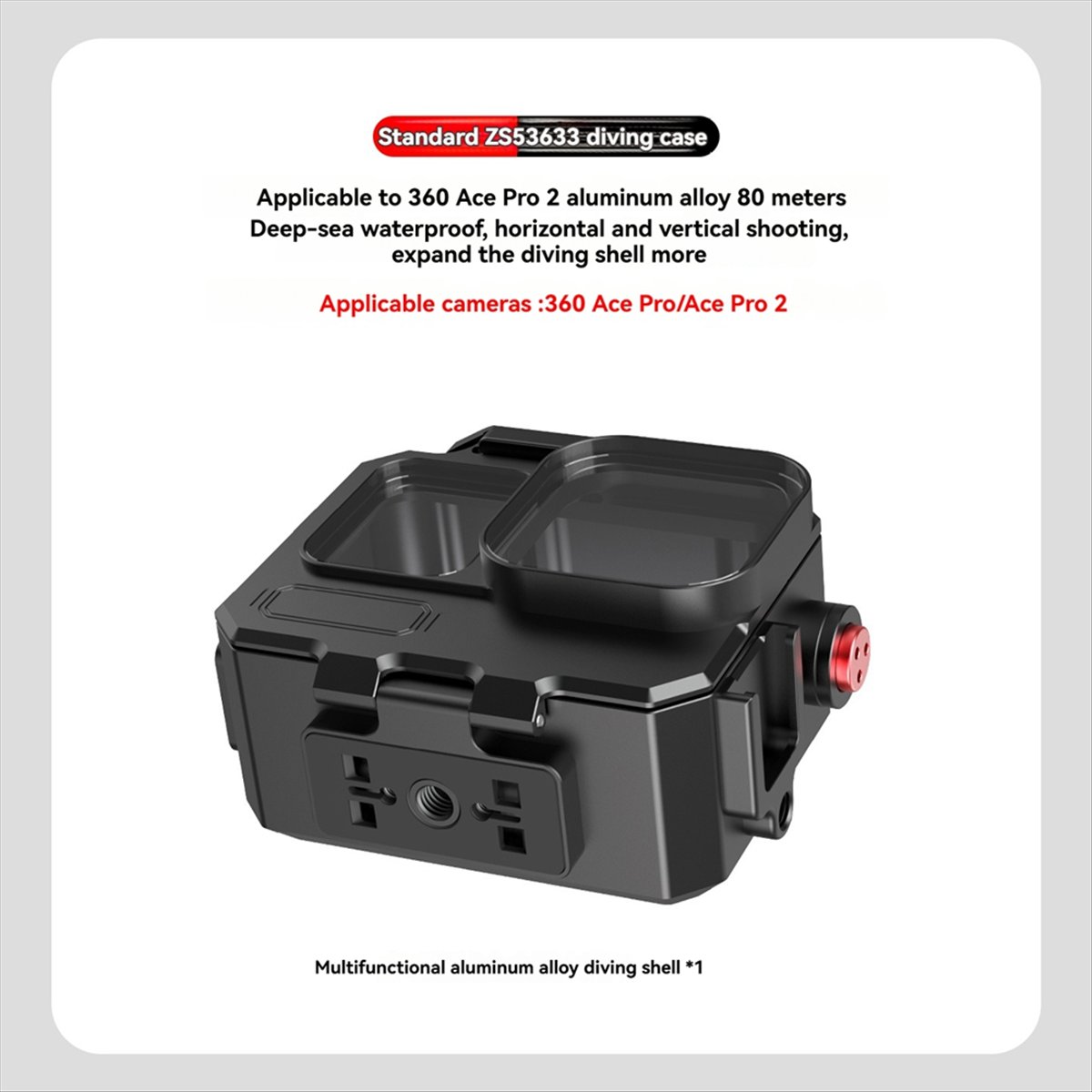 M05K 263FT/80M Waterproof Case - Underwater Camera บทวิจารณ์และราคา