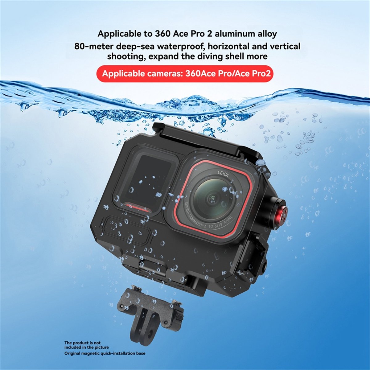 M05K 263FT/80M Waterproof Case - Underwater Camera บทวิจารณ์และราคา