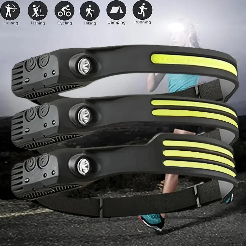 LED Sensor Headlamp USB Rechar - Fish Finder Battery บทวิจารณ์และราคา