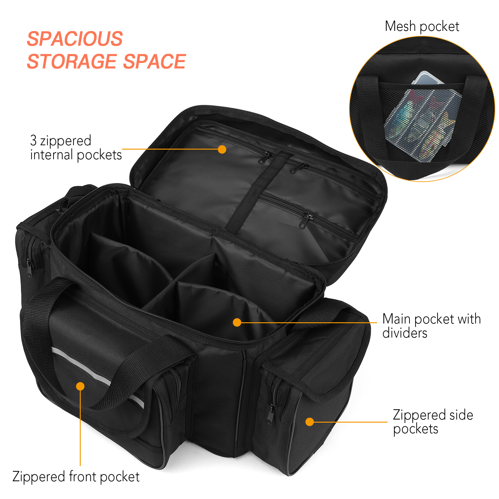 New Large Capacity Fishing Tac - Fish Finder Case บทวิจารณ์และราคา