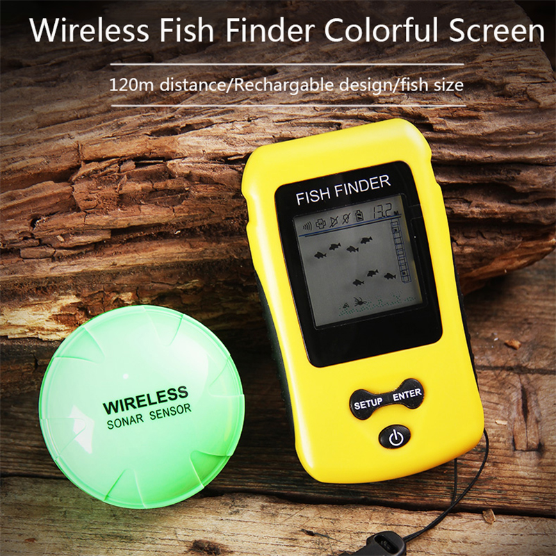 Brand New KDR Colorful Wireles - Fish Finder Transducer บทวิจารณ์และราคา