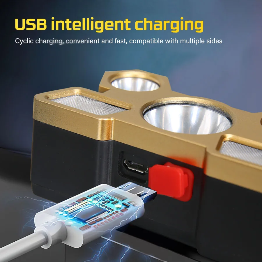 Rechargeable LED Headlamp 5 LE - Fishing Light บทวิจารณ์และราคา
