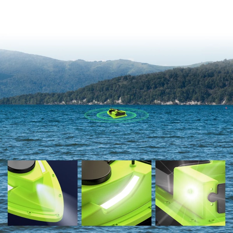 D19 GPS RC Bait Boat 600M 4 Ho - Fishing Gps บทวิจารณ์และราคา