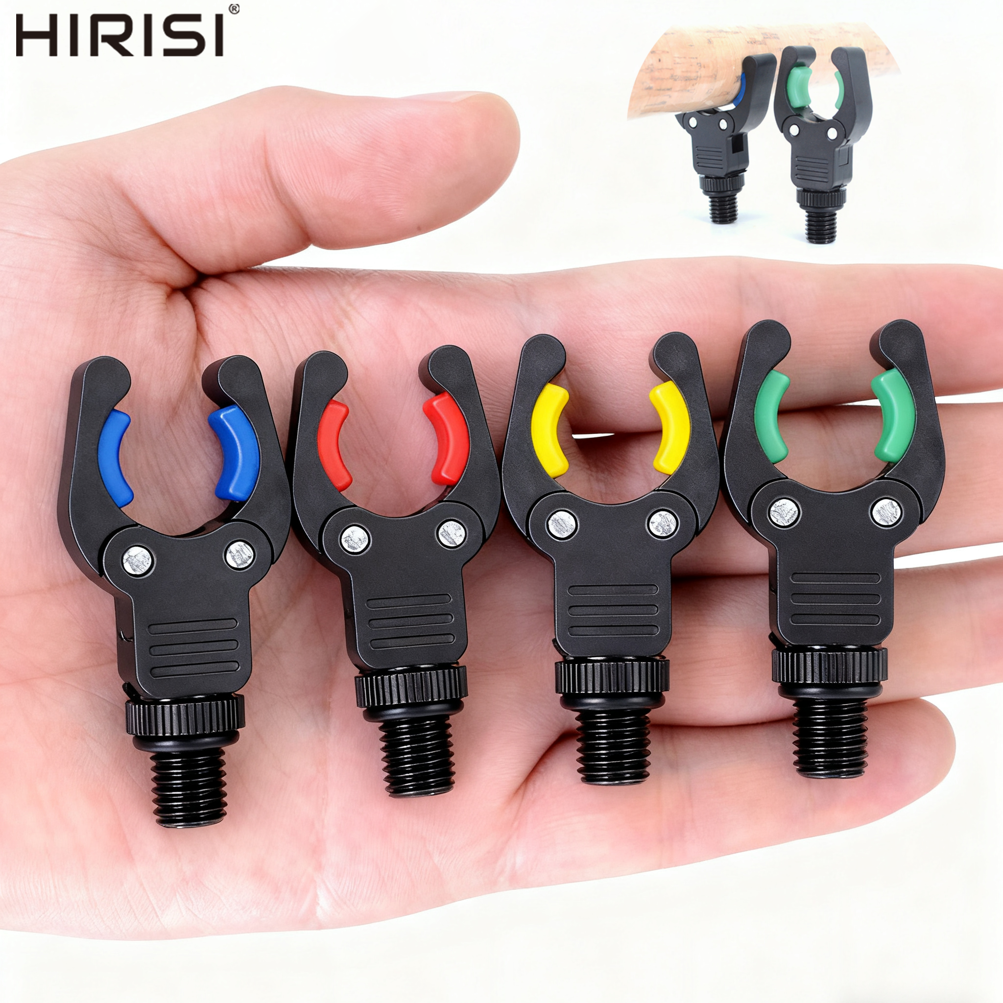 Hirisi 2pcs Carp Fishing Rod R - Bite Alarm บทวิจารณ์และราคา